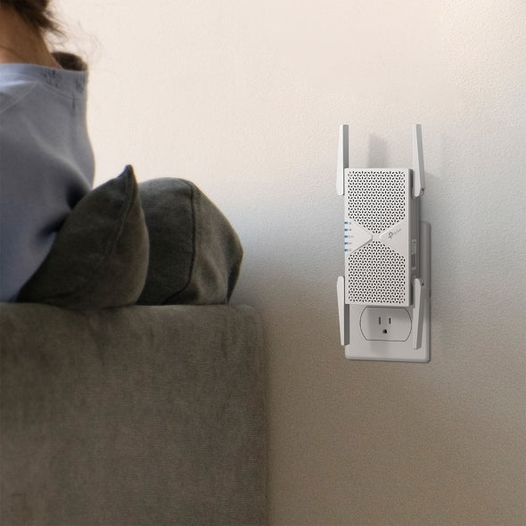 TP-Link RE405BE Wi-Fi 7 Range Extender - BE6500 Fast Whole Home Wi-Fi