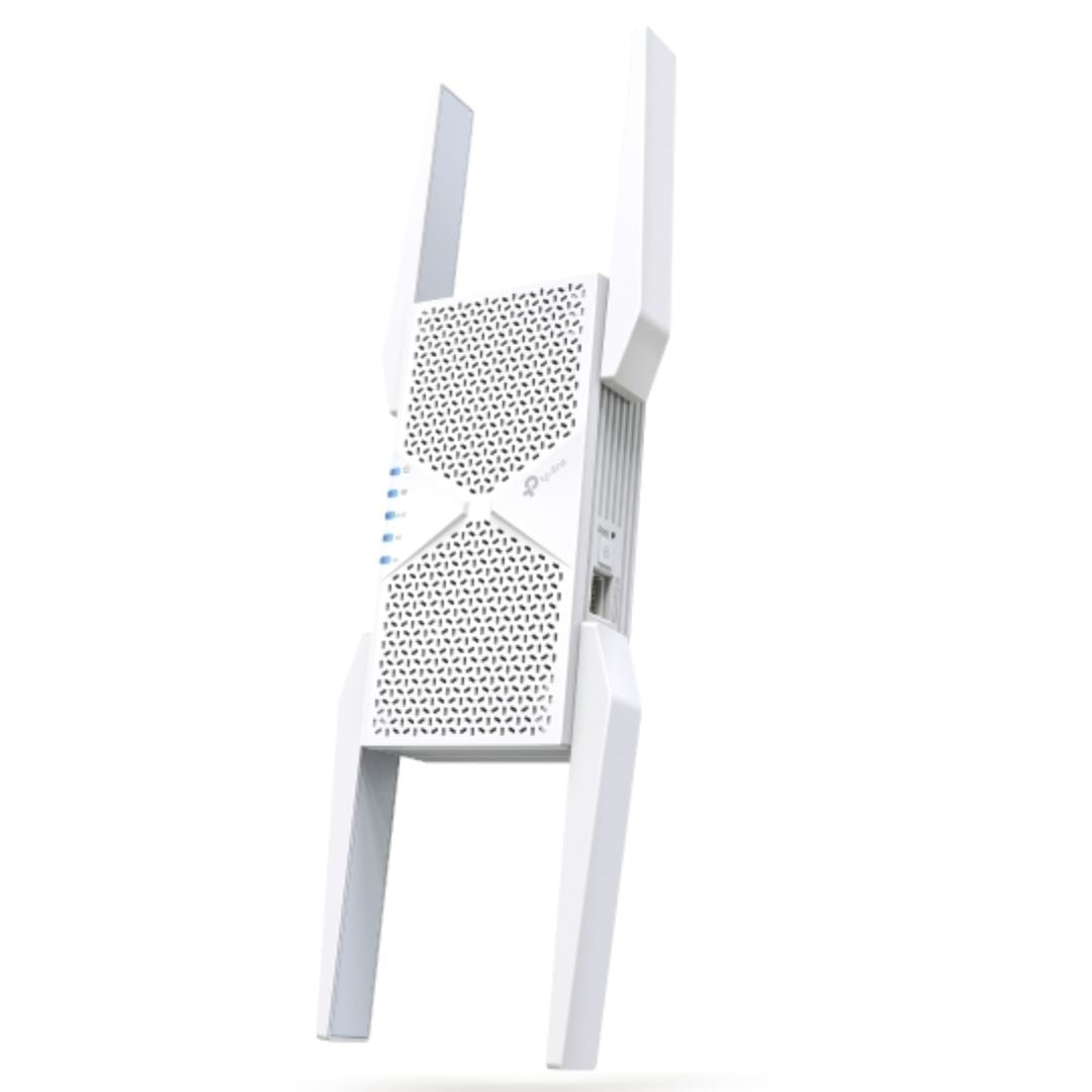 TP-Link RE655BE BE9300 Tri-Band Wi-Fi 7 Range Extender, 688Mbps at 2.4GHz + 2882Mbps at 5GHz + 5764Mbps at 6GH