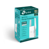 TP-Link RE705X AX3000 Mesh WiFi 6 Extender 574Mbps@2.4GHz 2402Mbps@5GHz, 1x Gigabit Ethernet Port, 2x External Antennas TP-LINK