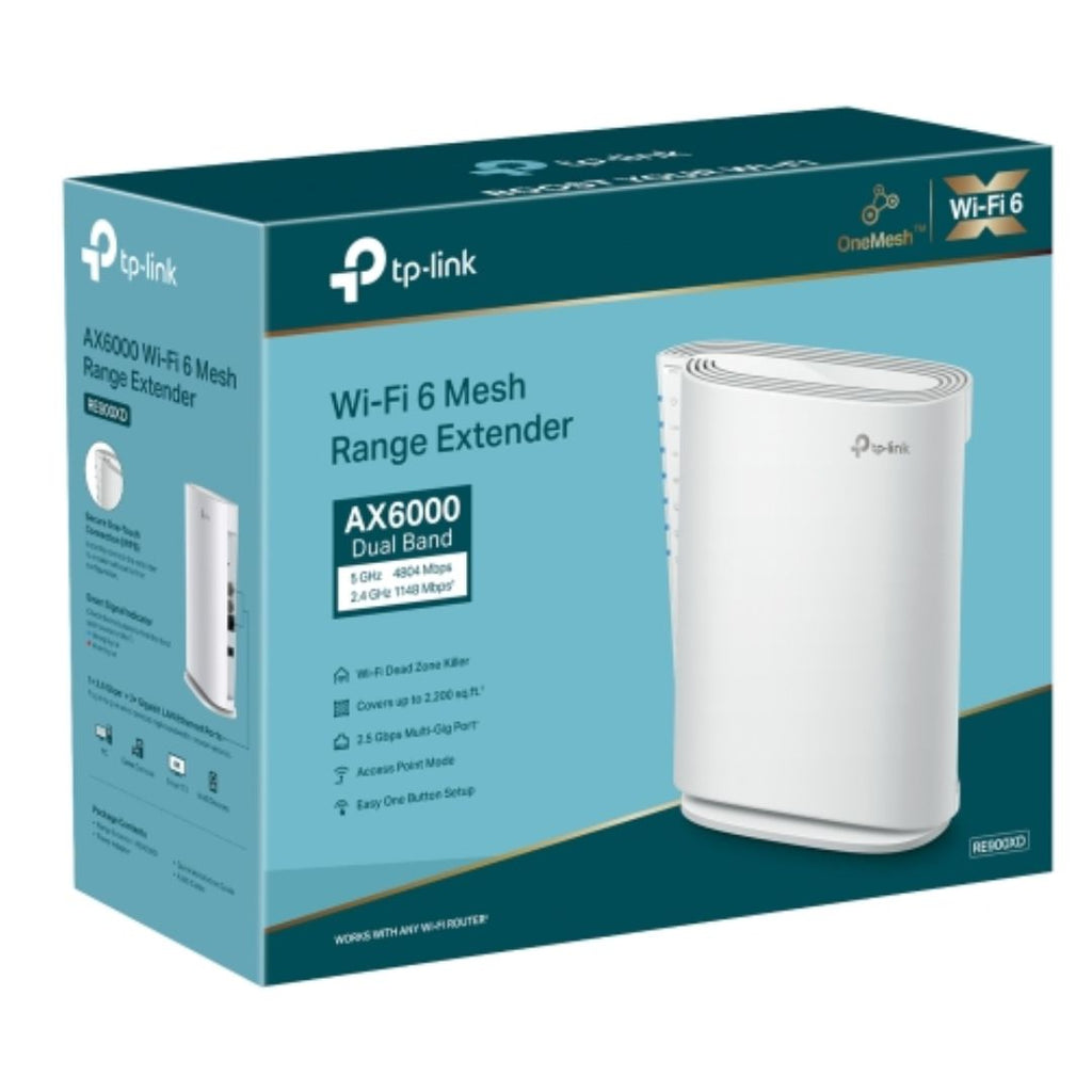 TP-Link RE900XD AX6000 Wi-Fi 6 Mesh Range Extender