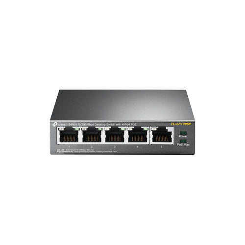TP-Link 5-Port PoE Desktop Switch | 4-Port Power Over Ethernet TP-LINK