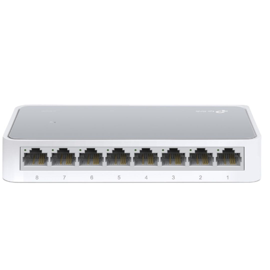 Plug & Play 10/100Mbps Energy-Saving Ethernet Switch for Home/Office