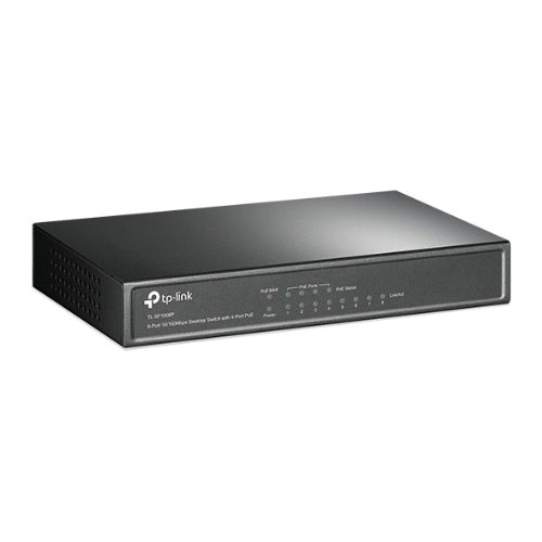 TP-Link TL-SF1008P 8-Port Unmanaged PoE Switch | 4 PoE Ports TP-LINK