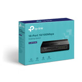 16-Port Fast Ethernet Switch | Plug & Play Network Hub for Home/Office TP-LINK