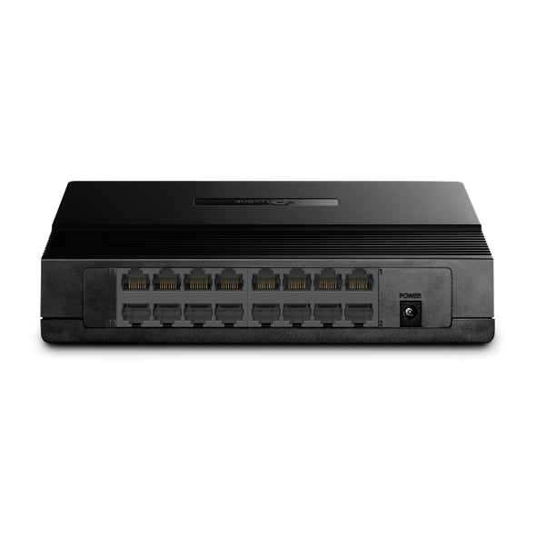 16-Port Fast Ethernet Switch | Plug & Play Network Hub for Home/Office