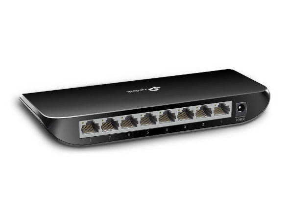 TP-Link 8-Port Gigabit Unmanaged Switch - Plug & Play Network Hub