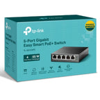 TP-Link 5-Port Gigabit PoE+ Easy Smart Switch TL-SG105PE TP-LINK