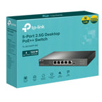 TP-Link 5-Port 2.5G Multi-Gig Desktop Switch with 4-Port PoE++