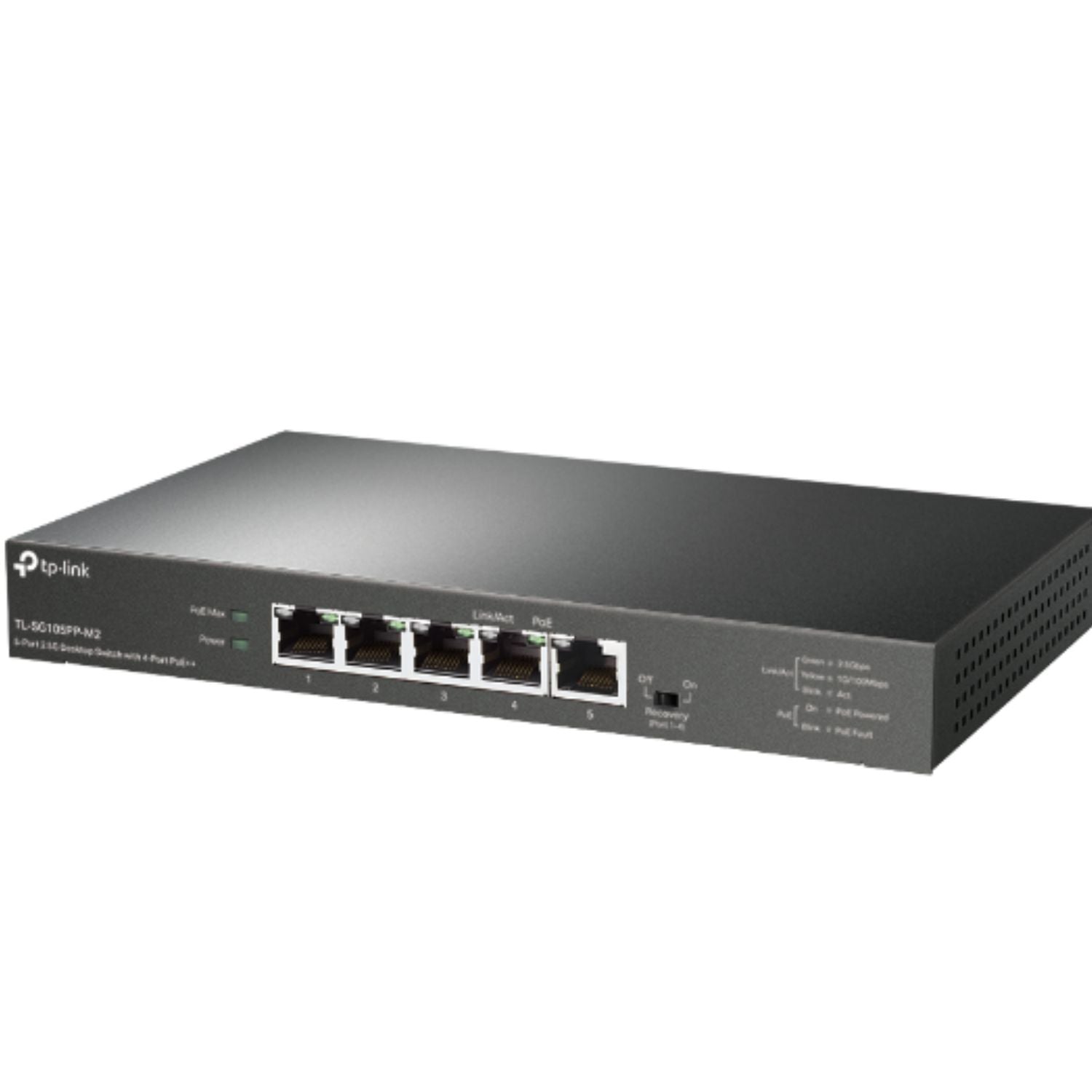 TP-Link 5-Port 2.5G Multi-Gig Desktop Switch with 4-Port PoE++