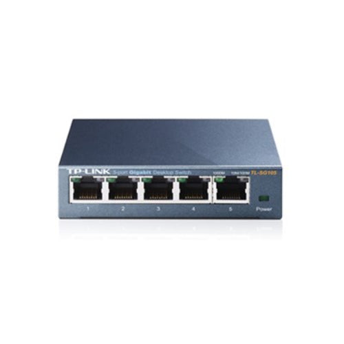 TP-Link TL-SG105 5-Port Gigabit Desktop Switch - Metal Case TP-LINK