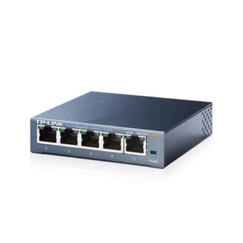 TP-Link TL-SG105 5-Port Gigabit Desktop Switch - Metal Case