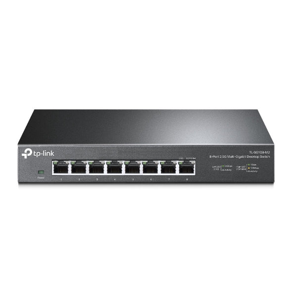 TP-Link 8-Port 2.5G Desktop Switch TL-SG108-M2 | Ultra-Fast Ethernet