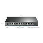 TP-Link TL-SG1210MPE 10-Port Gigabit PoE+ Smart Switch