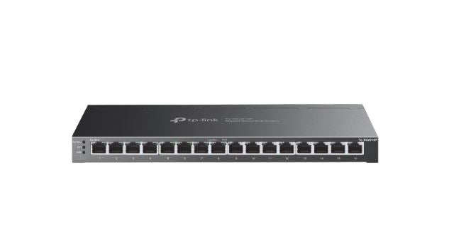 TP-Link TL-SG2016P 16-Port Gigabit PoE+ Smart Switch (Omada Ready)