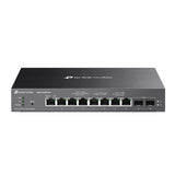 TP-Link SG2210XMP-M2 Omada 8-Port 2.5GBASE-T and 2-Port 10GE SFP+ Smart Switch with 8-Port PoE+, Integration w