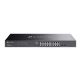 TP-Link SG2218P JetStream 18-Port Gigabit Smart Switch, 16-Port PoE+, Omada SDN, 2x GBit SFP Slots, 150W PoE Budget TP-LINK