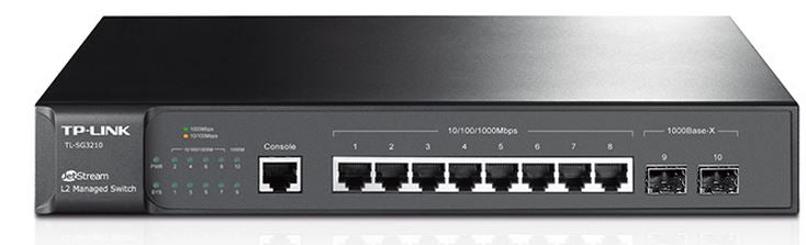 TP-Link SG3210 JetStream 8-Port Gigabit L2 Managed Switch with SFP TP-LINK