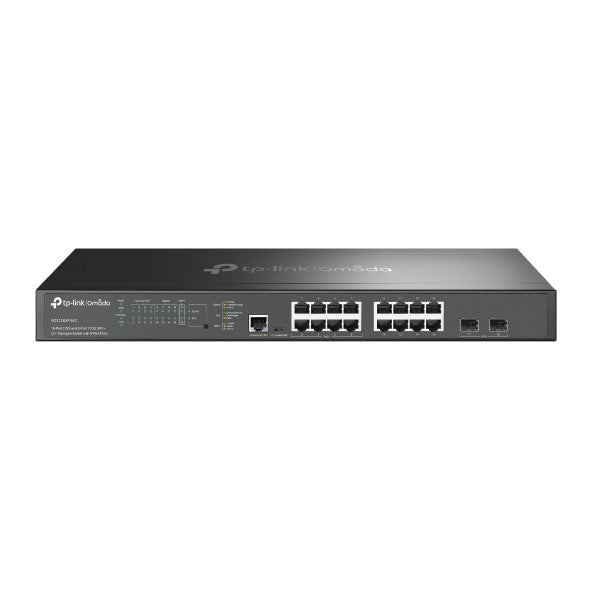 TP-Link SG3218XP-M2, Omada 16-Port 2.5G and 2-Port 10GE SFP+ L2+ Managed Switch with 8-Port PoE+, Integration