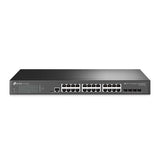 TP-Link SG3428  Omada 24-Port Gigabit L2+ Managed Switch with 4 SFP Slots, Integration with Omada SDN Controller, Static Routing, OAM, 802.1Q VLAN TP-LINK