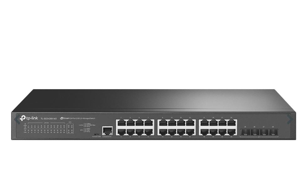 TP-Link 24-Port 2.5G Managed Switch with 10G SFP+ Uplinks TP-LINK