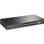 JetStream 24-Port Managed SFP Fiber Switch | 4x 10G SFP+ Uplinks TP-LINK