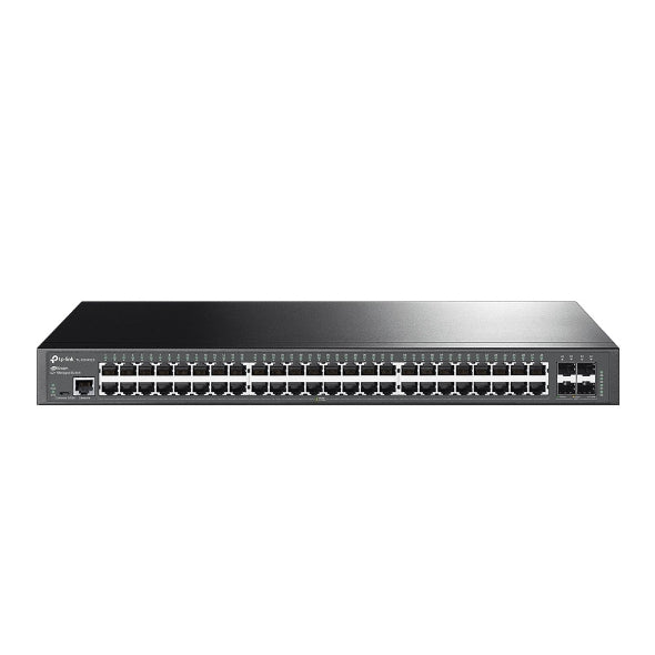 JetStream 48-Port Gigabit Managed Switch with 10G SFP+ Uplinks