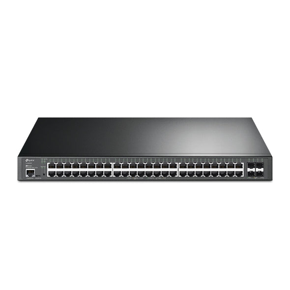 JetStream 48-Port PoE+ Gigabit Managed Switch w/ 10G SFP+ Uplinks TP-LINK