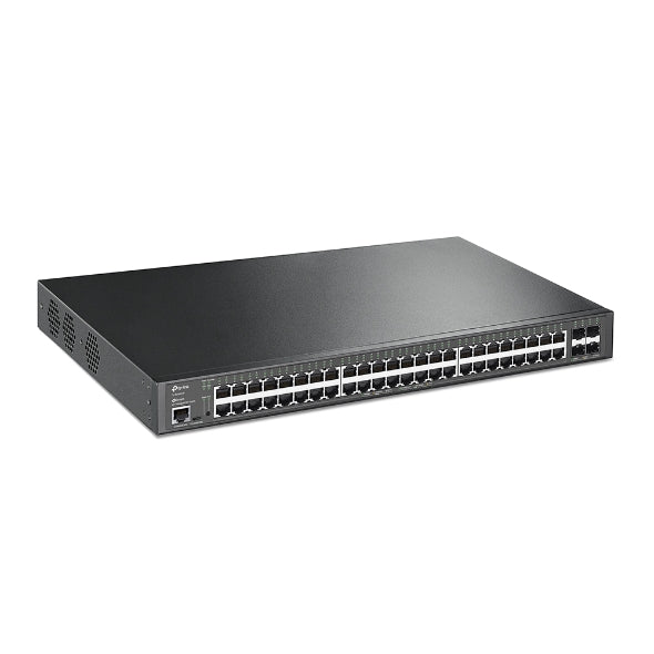 JetStream 48-Port PoE+ Gigabit Managed Switch w/ 10G SFP+ Uplinks