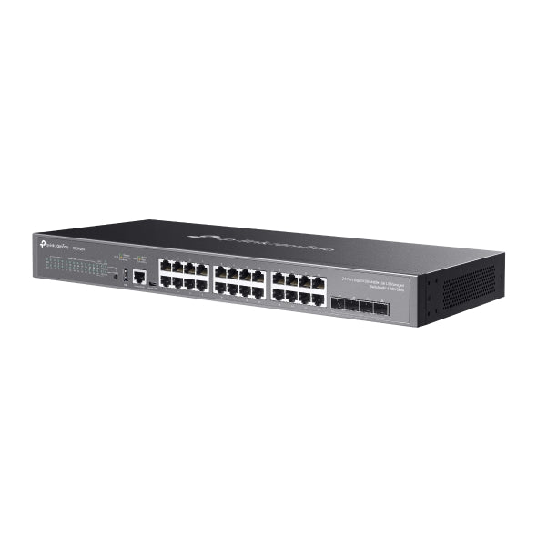 TP-Link Omada SG5428X 24-Port Gigabit 10G SFP+ L3 Stackable Switch TP-LINK
