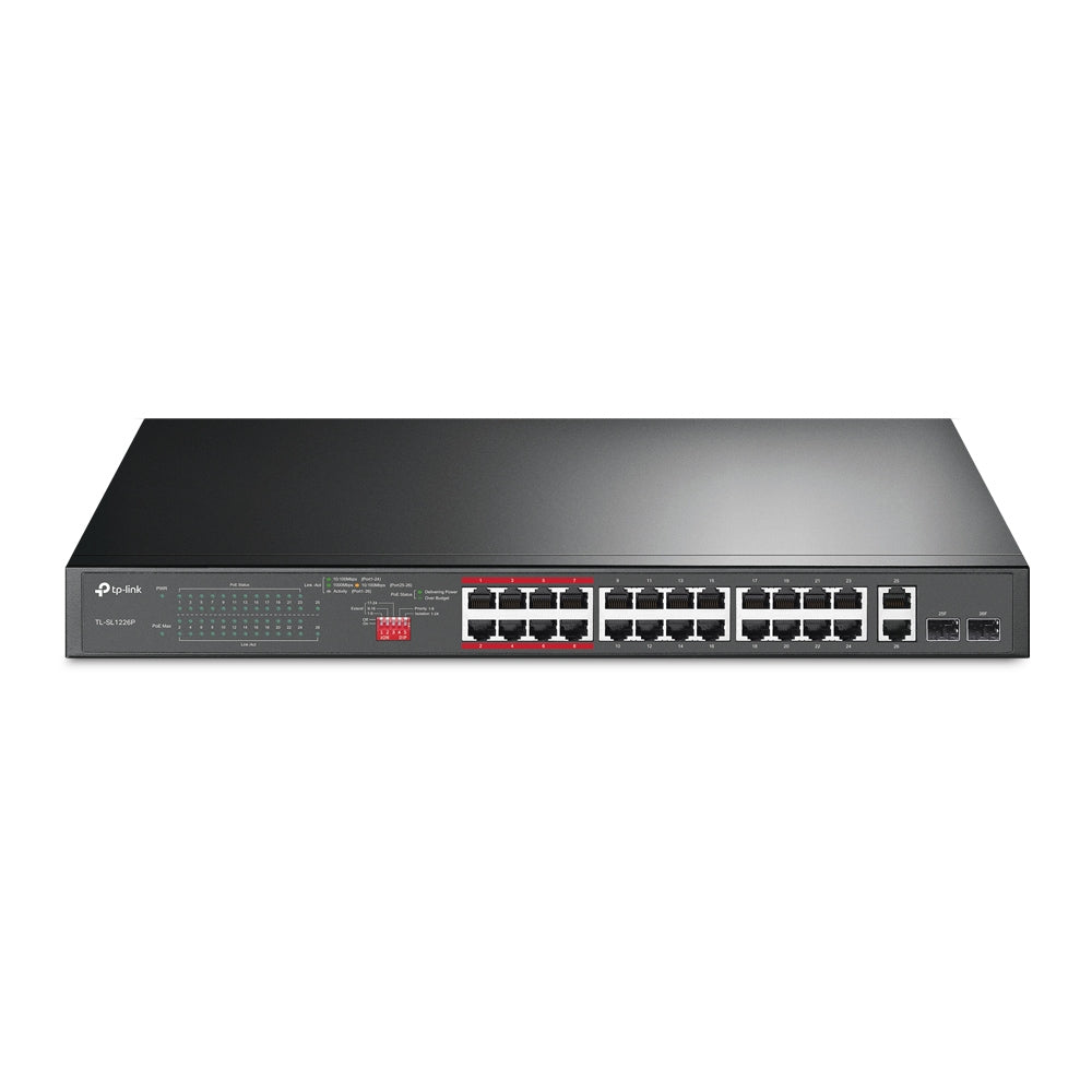 TP-Link 24-Port PoE+ Unmanaged Switch for IP Cameras & Networks