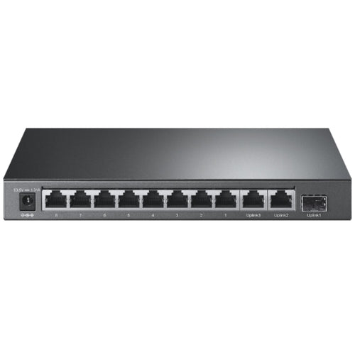 8-Port PoE+ Gigabit Desktop Switch - Silent, Easy Setup Network Hub TP-LINK