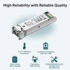 TP-Link Gigabit Single-Mode SFP Module - 20km Fiber Optic Transceiver TP-LINK