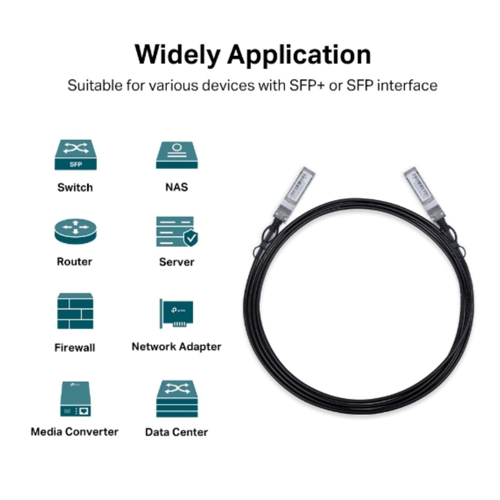 TP-Link 3M 10G SFP+ Direct Attach Cable - TL-SM5220-3M