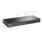 TP-Link TL-SX3008F JetStream 8-Port 10GE SFP+ Managed Omada SDN Switch TP-LINK