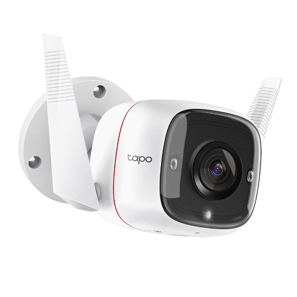 TP-Link TC65 Outdoor Security Wi-Fi Camera Ultra HD Video 3MP Definition, Wired/Wireless, Night Vision, Alarm
