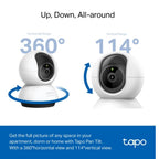 TP-Link TC72 2K Pan/Tilt AI Wi-Fi Home Security Camera TP-LINK