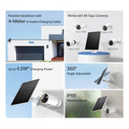 TP-Link Tapo A202 Solar Panel: Non-Stop Power for Battery Cams