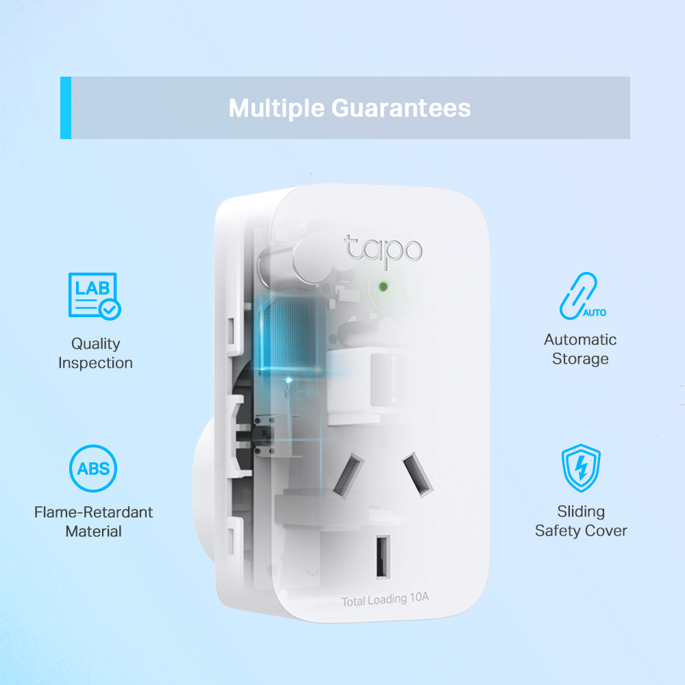 Tapo P100 Mini Smart Wi-Fi Plug | Remote & Voice Control