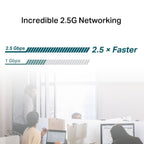 TP-Link TX201 2.5G PCIe Ethernet Network Adapter for Desktops TP-LINK
