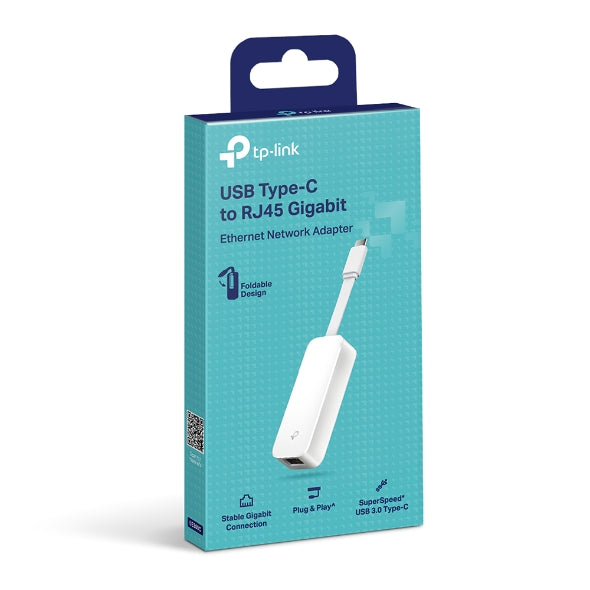 TP-Link USB C to Gigabit Ethernet Adapter | Wired Internet for Laptop/Tablet