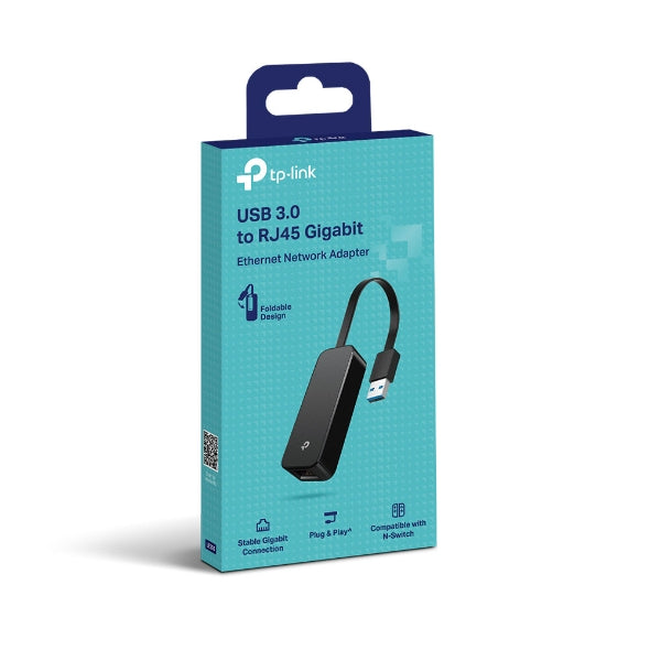 TP-Link UE306 USB 3.0 Gigabit Ethernet Adapter for Nintendo Switch & PC