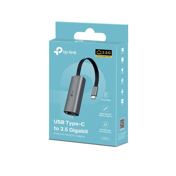 TP-Link UE310C USB-C 2.5G Ethernet Adapter for Fast Internet