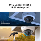 VIGI 5MP Full-Colour Dome Security Camera | 24/7 Vision TP-LINK