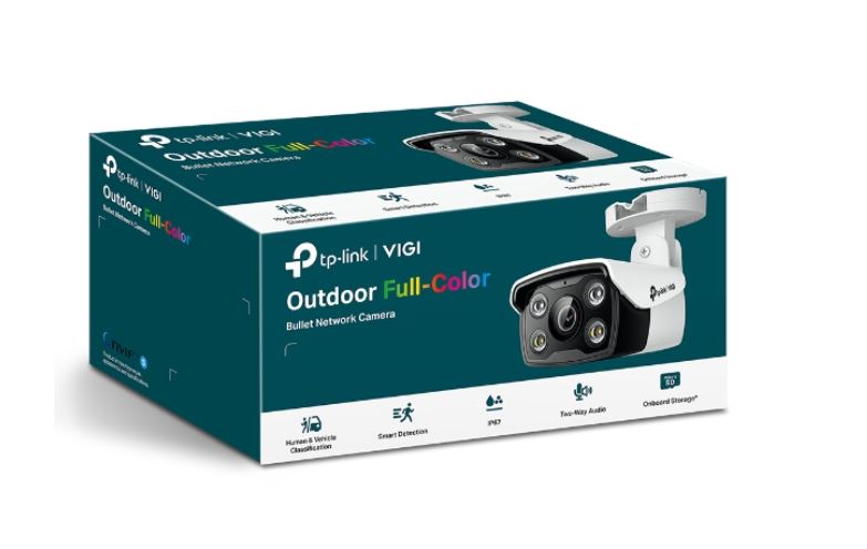 VIGI 4MP Full-Color Outdoor Security Camera | 24/7 Clear View TP-LINK