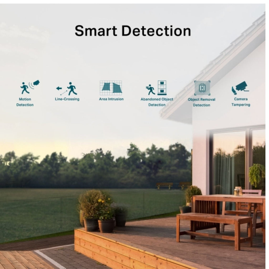 VIGI C340I 4MP Outdoor Bullet Security Camera with Smart Detection TP-LINK