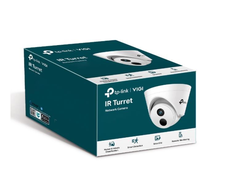 VIGI 4MP Smart Turret Security Camera | PoE & Night Vision TP-LINK