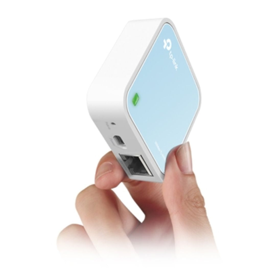 TP-Link N300 Nano Travel Router - Pocket-Size Wi-Fi for On-the-Go