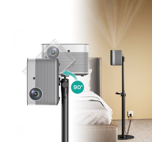 activiva Universal Mini Projector Floor Stand - Adjustable Height, 360° Rotation MBEAT
