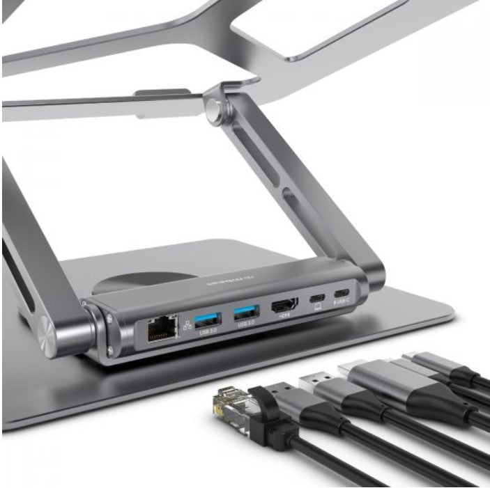 mbeat Stage S12 Rotating Laptop Stand & USB-C Docking Station MBEAT
