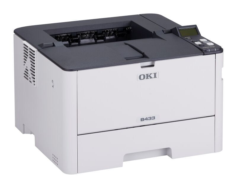 OKI B433dn Mono A4 Laser Printer - Fast 40ppm Network & Duplex Printing OKI